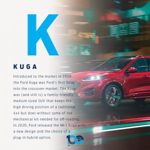 A-Z of Busseys: K - Kuga