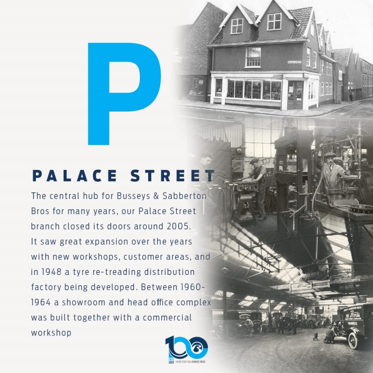 A-Z of Busseys: P - Palace Street