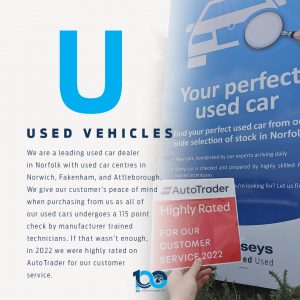 A-Z of Busseys: U - Used Vehicles