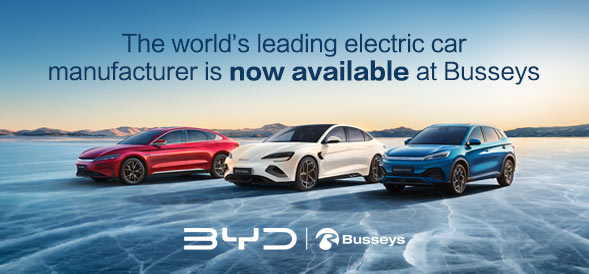 BYD Electric vehicles.
