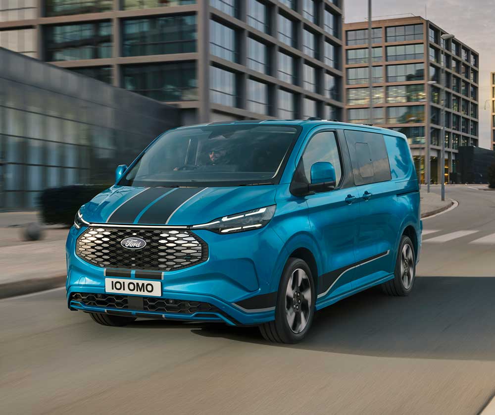 All-Electric E-Transit Custom