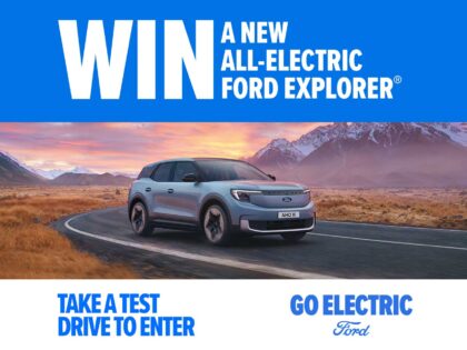 Win a New All-Electric Ford Explorer