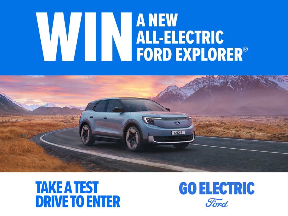 Win a New All-Electric Ford Explorer