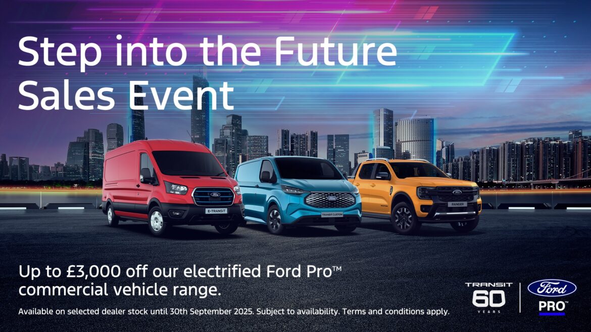 Step into the future Commercial sales event.