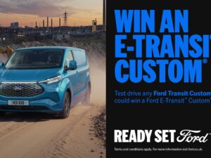 Win an E-Transit Custom