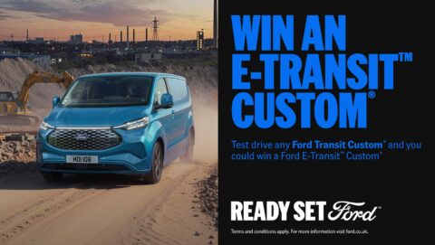 Win an E-Transit Custom