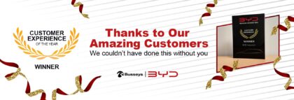 2025 BYD Customer Experience Award