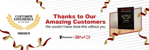 BYD Customer Experience Award Winners
