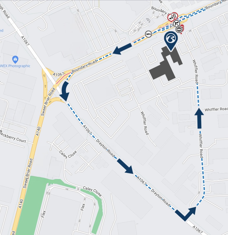 Whiffler Road Norwich Closure 09/01/26-05/02/26